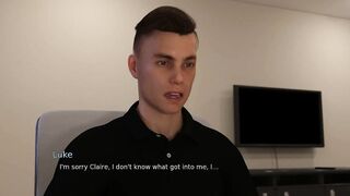 The East Block: Pair Does Web Webcam Show Ended with Jealousy and Throat Full with Cum - Movie scene 39