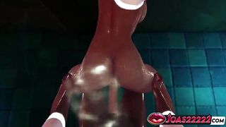 Nanami Hot Hentai Gal with Giant Bazookas in Animation - Have a fun Missionary Sex, Cowgirl & Underwater Sex Cum Inside