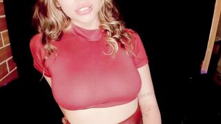 I caught my stepsister modeling hot underware and I couldn't resist: Blens World rips her nylons and screws her hard