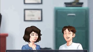 Summertime saga: they got caught banging in the office ep 198