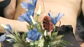 That babe Has a Shaggy Snatch and Likewise Lets Herself Be Banged in the Booty