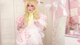 Crossdressing Sissy Fag Whore Wishes a Dad