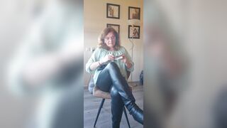 Enjoying a cigarette and ashing in my throat