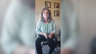 Enjoying a cigarette and ashing in my throat