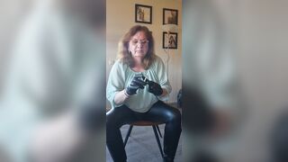 Enjoying a cigarette and ashing in my throat