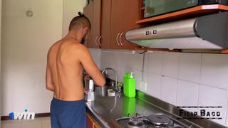 MY ROOMMATE INVITES ME TO SEE A MOVIE SCENE TO SCREW ME