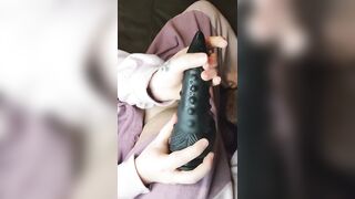 Transman Bang Dragon Sex toy in Onesie