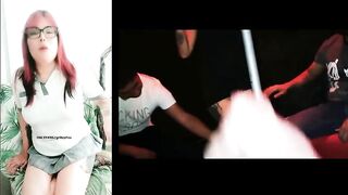 Team fuck with 4 strangers