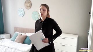 U cheated me on the price!? Then u're going to get drilled hard! - The realtor couldn't imagine what awaits her