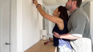 Sexy mother i'd like to fuck gets tricked by her handyman and ends up getting screwed hard