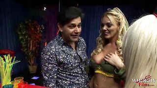 WHORNY FILMS - Fake Soldier Blonder Caught Scamming