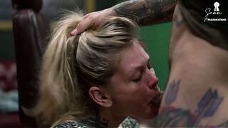 I didn't have cash to pay for my haircut, so I drilled the barber