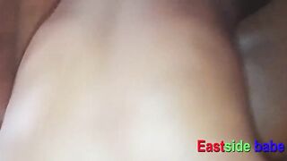 Afro black creampie twat drilled Ebony knob