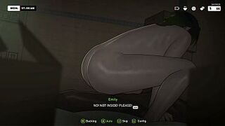 U ask your girlfriend for a favour to deal with the co-worker that bully u at work.