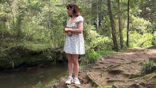 Caught and Screwed Hard for a Massive BBC Forest Creampie