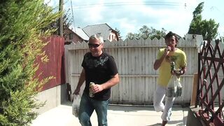 Wild Pool Party Fuckfest with Blondes Sucking Large Dongs