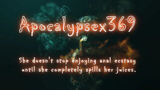 This babe Doesn't Stop Enjoying Anal Ecstasy Until That babe Absolutely Spills Her Juices