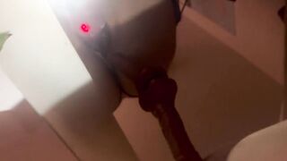 I love riding a knob