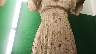 I was So HIGH Masturbation in a Fitting Room