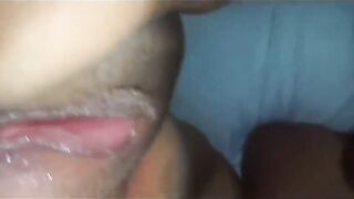 Cuando me hacen un creampie antes de llegar a casa