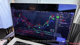 Hawt Chick Anastangel Screws Crypto Investor - Hotel Spunk fountain