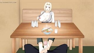 Jikage Rising three - Hokage Tsunade Playing With Our Schlong