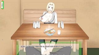 Jikage Rising three - Hokage Tsunade Playing With Our Schlong