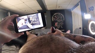 Stepmom catches u wanking Xmas morning