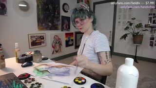 painting show fenellafox (Part 1)