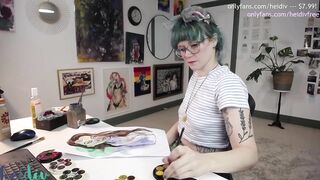 painting show fenellafox (Part 1)