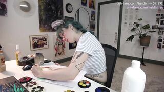 painting show fenellafox (Part 1)