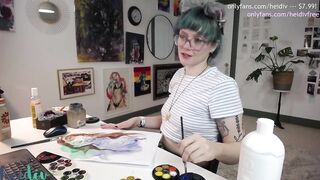 painting show fenellafox (Part 1)