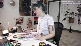 painting show fenellafox (Part 1)