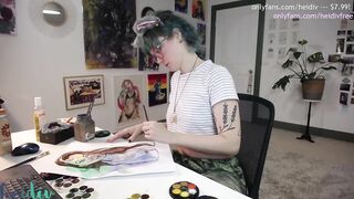 painting show fenellafox (Part 1)