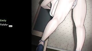 U ask your girlfriend for a favour to make your co-worker to not bother u at work.