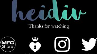 Cumming with a glass sex-toy in my BOOTY!