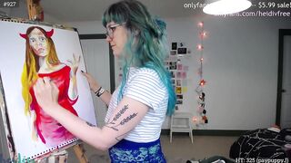 painting lacielaplante part 1