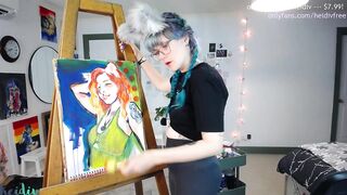painting tricky_nymph