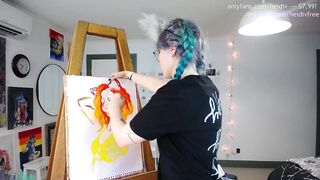 painting tricky_nymph