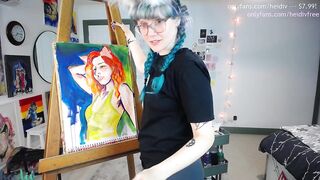 painting tricky_nymph