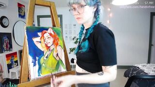 painting tricky_nymph