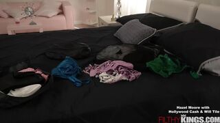 Bts Hazel Moore in double penetration