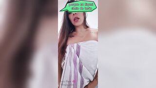 JOI Guided Tugjob - Cum in My Little Throat - Sofia Felix