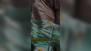 In the Woods Butt Bent Over