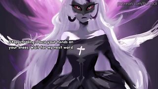 Carmilla Carmine caught her employee masturbating in the office (Vibrator JOI)