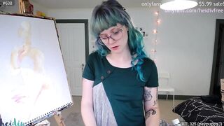 painting MollySnacks!