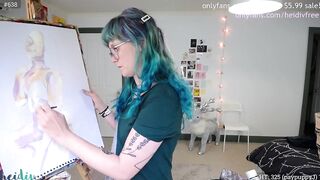 painting MollySnacks!