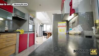 MOMMY4K. Czech mother I'd like to fuck used a chance and banged a youthful stud in the washroom