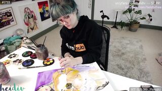 Painting AshleyTea