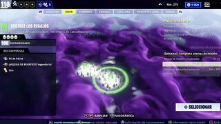 Rescate navideño Fortnite salva al mundo especial de navidad parte two